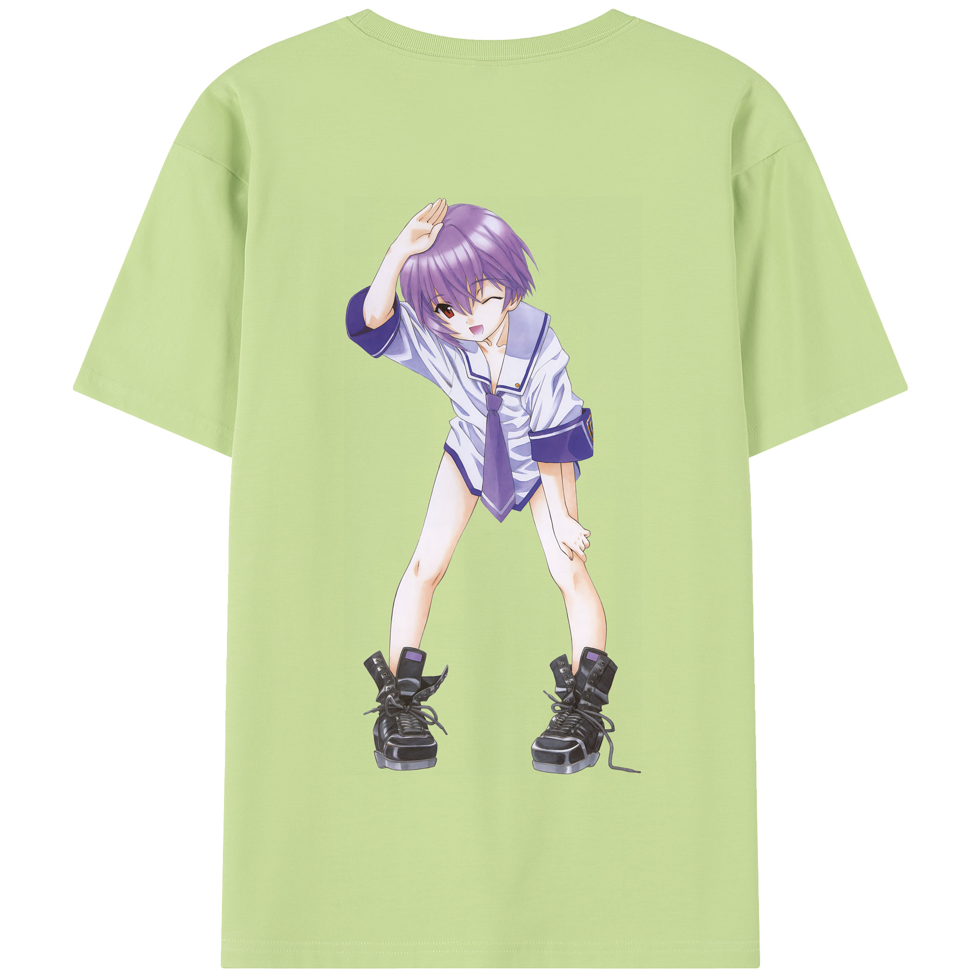 （画像用） EVA 新世紀エヴァンゲリオン 綿100％半袖Tシャツ（背面プリント）